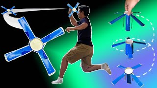 EPIC Paper Cup Boomerang & Helicopter! (2-in-1 Model Returns and Spins Down)