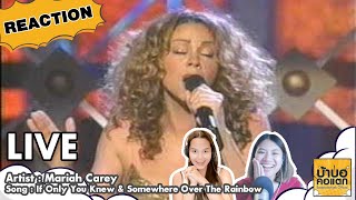 THAI REACTION Mariah Carey - If Only You Knew & Somewhere Over The Rainbow | Patti Labelle Tribute