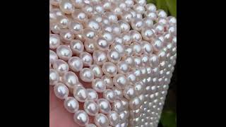 Freshwater Akoya Rice Pearls Jewelry Making Wholesale Quality as Saltwater Akoya but Low Price