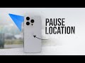 How to Pause iPhone Location (tutorial)