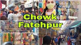 Shopping in Chowk, Fatehpur And Siblings Comedy (Bjp Rally Vikram Singh)||Vlog||Urvashi Dixit||