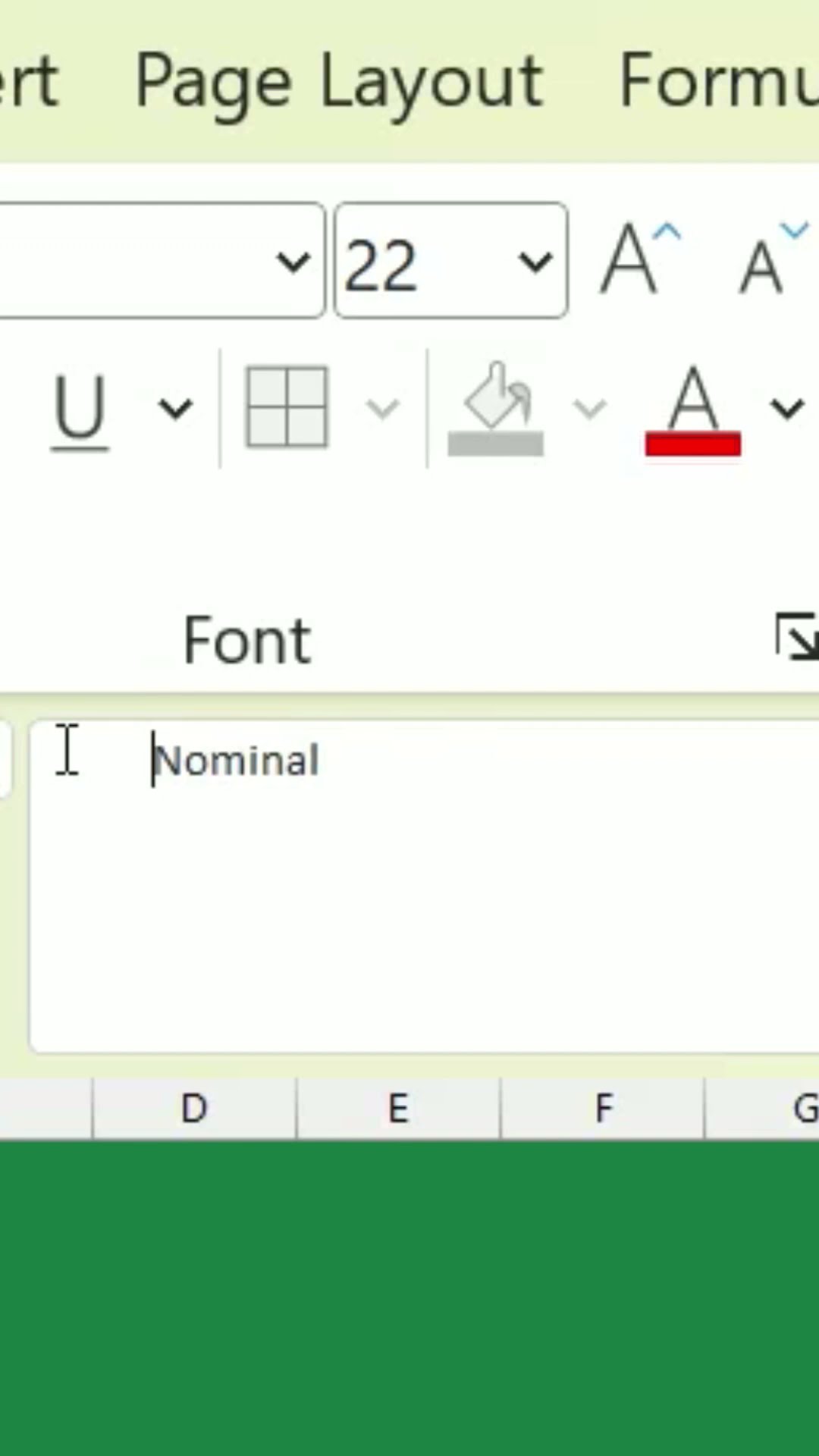 Shorts - How to indent in Excel #shorts