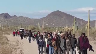 Illegal border crossings from Mexico reach highest on record in December | Morning in America