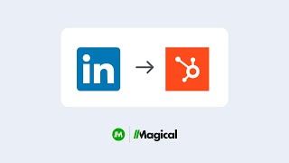 Linkedin to HubSpot | How to Enter Leads Automatically