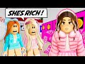 THE NEW GIRL WAS SECRETLY RICH IN ROBLOX!