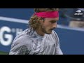 stefanos tsitsipas vs borna coric extended highlights us open 2020 round 3