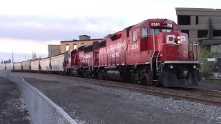 CP 3124E C31 (Exshaw Local) at Ramsay, Calgary AB. CP Aldersyde Subdivision