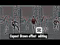 Capcut HDR CC Brown effect video editing। Brown effect video editing capcut