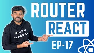 React Router and Link Component | React Ep- 17 | code io - Tamil