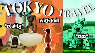 TOKYO JAPAN TRAVEL with kids 🇯🇵  4 Day Trip in Tokyo Japan 2023