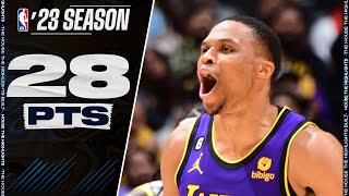 Russell Westbrook 28 PTS 6 AST Full Highlights vs Jazz 🔥
