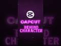 Text Behind Character Tutorial 💀🔥 | CapCut #shorts #tutorial