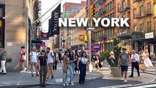 New York City May 2024 Memorial Day Weekend - Manhattan Walking Tour 4K NYC Walk Soho & West Village
