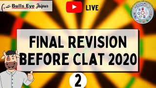 CURRENT AFFAIRS ONE LAST TIME | GK REVISION BEFORE CLAT
