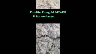 Purolite Purogold MTA1930 ion exchange resin Polystyrenic Macroporous