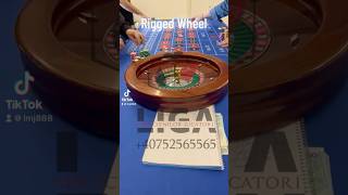 Rigged roulette wheel | remote control roulette ball | crooked roulette game | john Huxley wheel