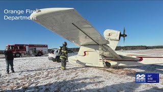 Plane makes emergency landing at Orange Airport