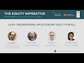 The Equity Imperative Day 1: Reimagining an Economy Built for All