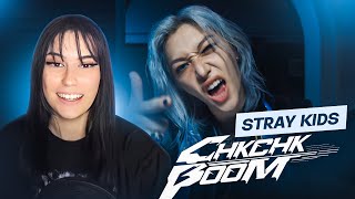 KPOP NOOB FIRST EVER REACTION TO STRAY KIDS! | “Chk Chk Boom” M/V 😱