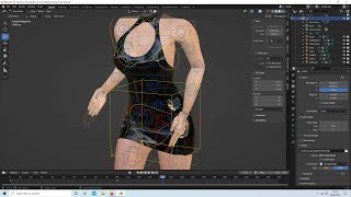 Blender 3 Tutorial: How to Rig Clothes So That Limbs Don't Pass Through Using the Rigify Addon.