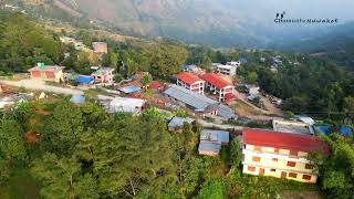 Chogade Bazar | Nuwakot | Aerial view|