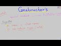 Java-59- Constructors in Java || Java Programming