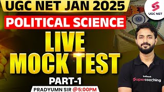 UGC NET Political Science Mock Test 2025 | UGC NET Political Science Marathon Class By Pradyumn Sir