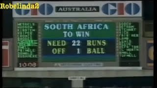 The untold Story of  the infamous South Africa vs England 1992 WC semi final