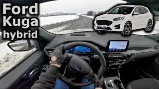 Ford Kuga Hybrid (2021) | POV test drive