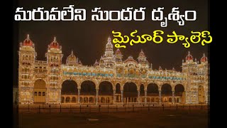 Mysuru Palace History in Telugu అద్భుతమైన అందం మైసూర్ ప్యాలస్!!