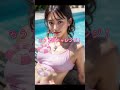 ピタ止めチャレンジ ピタ止め shorts ai 水着女子 水着ギャル bikini bikinigirl