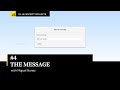 #4 of 25 Beginner Projects -  HTML, CSS, & JavaScript - Pass the Message ( Responsive Design  )