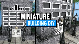 How to Make Miniature Building Prop