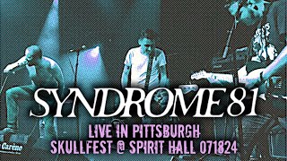 SYNDROME 81 Live at Skull Fest 2024 [Full Set] Cold-oi from France