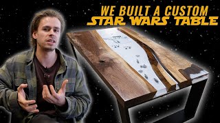 Our Client Got Surprised With A Custom Star Wars Table