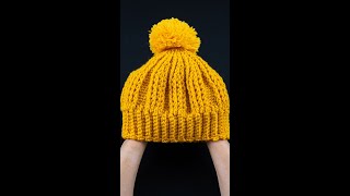 Easy and cozy crochet hat! Tutorial for beginners! Miarti🧶