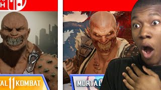 Mortal Kombat 1 vs Mortal Kombat 11 | Nintendo Switch Graphics Comparison REACTON