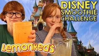 Can you guess the Disney song? | LemonReds Episode 34 | Disney Smoothie Challenge #disneychallenge