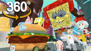 Spongebob Squarepants! - 360°  - Plankton's Secret Formula Revenge! (3D VR Game Experience!)