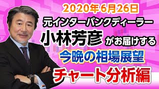 小林芳彦がお届けする今晩の相場展望～チャート分析編～【20200626】