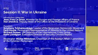 Session II: War in Ukraine - Small States in the UNSC