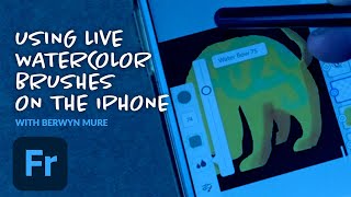 Adobe Fresco on the iPhone: How to Use Live Watercolor Brushes | Adobe Creative Cloud