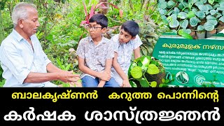 കർഷക ശാസ്ത്രജ്ഞൻ ബാലേട്ടന്റെ കുരുമുളക് വൈവിധ്യം Balkrishnan Farmer Scientist.Part 1