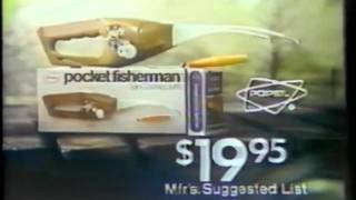 1977 Popeil Pocket Fisherman Commercial