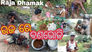 Raja ରେ ବଣଭୋଜି ll Raja Festival picnic ll Happy Raja