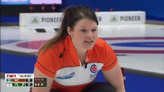 2019 Scotties Tournament of Hearts - Scheidegger (WC) vs. Birt (PEI) - Draw 4