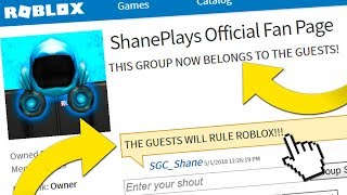 Is The Blue Guest Hacking My Fan Page Roblox Getplaypk - 