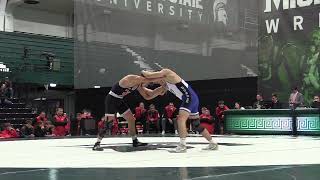 1/24/25 - Owen Segorski (Lowell) vs Donny Beaufait (Dundee), 165lbs