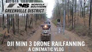 Mainline freight's \u0026 much more | Drone railfanning