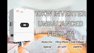 Home Use 10KW Low Voltage Three Phase T-REX Series Solar Hybrid Inverter